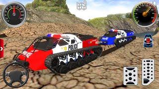 Juegos De Carros - Police Monster Tank Impossible Driver #1 - Car Extreme Racing Android Gameplay