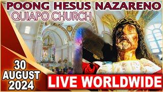 Quiapo Church Live Mass Today - 30 August 2024 (Friday) HEALING MASS