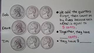 4th Grade Math 9.5, Word Problem Solving, Money