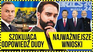 UKRAINA CHCE NASZYCH NOWYCH CZOŁGÓW! SZCZYT BRICS - SUKCES CZY PORAŻKA PUTINA?