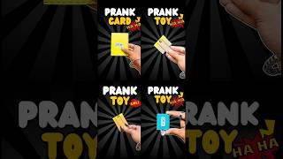 4 Amazing Prank Toy Tutorial️ #diy #craft #papercraft #experimnent #papertoys #origami #pranktoy