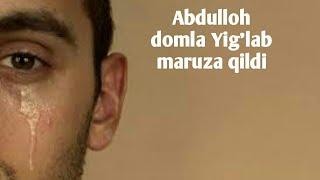 Abdulloh domla Yig'lab maruza qildi 