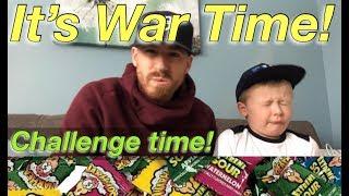 It’s War! Warhead and Now in latter challenge- Eric Thomas Bland and my son
