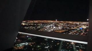 Stratosphere Top Of The World Spinning Restaurant. Relaxing 360 view of Las Vegas! Sony A6000