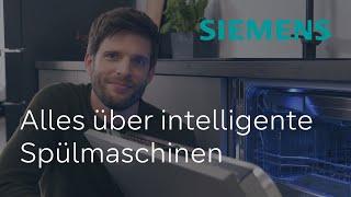 Intelligent Geschirrspülen mit der Home Connect App | Siemens Geschirrspüler