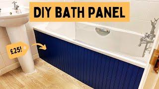 How I BUILT My BATH PANEL For Just £25! | DIY