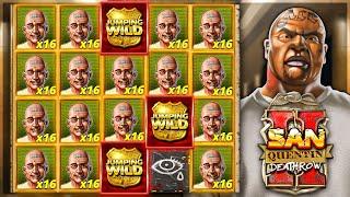 Buying EVERY BONUS On SAN QUENTIN 2 SLOT!! (INSANE MULTI)