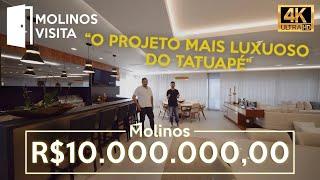 APARTAMENTO LUXUOSO COM PROJETO INCRÍVEL EM UM DOS EDIFÍCIOS MAIS ALTOS DE SP! | MC2555