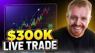 DayTrading $300K APEX Account! LIVE TRADE!