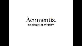 Welcome to Acumentis