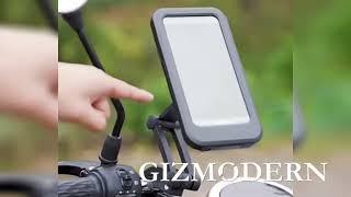 Waterproof Cycling Phone Mount with Case, for Motorcycle/Bike Handlebars