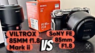Sony FE 85mm f1.8 vs Viltrox 85mm F1.8 II review|SHAYNEANGELLITHEGREAT