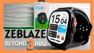 FIRST LOOK! - Reviewing The ZEBLAZE BEYOND 3 PRO AMOLED Smartwatch