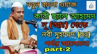 Kari Saleh Ahmed bangla waz  কারী ছালে আহমেদ বাংলা ওয়াজ part-2