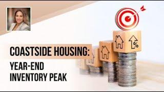 Coastside Housing: Year-End Home Inventory Peak