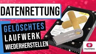 Datenwiederherstellung - Beschädigte Partition Wiederherstellen & gelöschte Daten retten