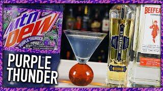 This Mountain Dew Purple Thunder Alcoholic Drink is CRAZY Good!