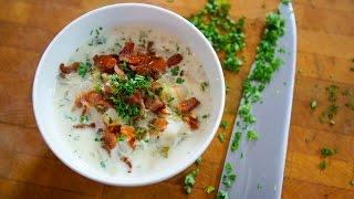 Quick Clam Chowder | SAM THE COOKING GUY