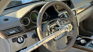 Mercedes W212 | Pre Facelift Steering Removal