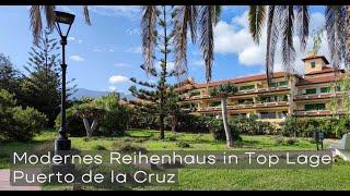 Modernes Reihenhaus in La Paz, Top Lage von Puerto de la Cruz