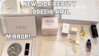 New Dior Beauty Codes *DIOR MIRROR* | Dior Beauty Double Unboxing Miss Dior & La Collection Privee