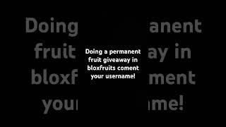 Perm fruit giveaway #bloxfruits #gaming #games