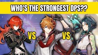 Diluc vs Childe vs Xiao DPS SHOWDOWN | Genshin Impact DPS Comparison