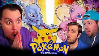 Non-Pokémon Fan First Time Watching Pokemon The First Movie! Group Movie REACTION