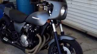 Bare Bone Rides Custom 1986 Kawasaki KZ1000P Drag Bike / Mad Max Build (Fired-Up)