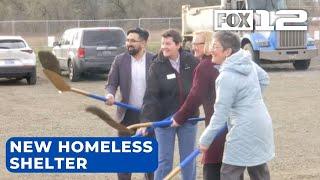 Hillsboro breaks ground on 1st year-round homeless shelter