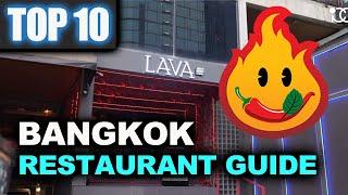 Bangkok Restaurant Guide - Top 10 best Restaurants in Bangkok - Where To Eat in Thailand