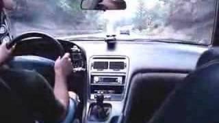 91 Nissan 300zx Z32 twin turbo TT in car camera GTR 350Z R34