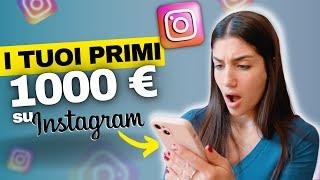 Come Guadagnare i Tuoi Primi 1000 € Su Instagram (Anche Senza Esperienza e Velocemente)