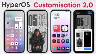 Xiaomi HyperOS Customisation Used Themes | Miui 14 & Xiaomi HyperOS Change Looking Used Themes 