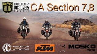 3X KTM 890 Adventure R 1090 Adventure R At California BDR Section 7,8