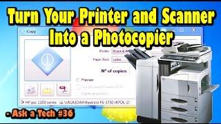 Turn Your Printer and Scanner Into a Photocopier - Ask a Tech #36