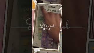 sticker book review | #journal_stickers | A.C.R.F