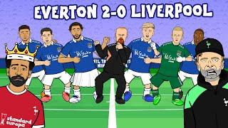 Everton END Liverpool's Title Hopes! (Spirit of the Blues 2-0 Parody Goals Highlights)