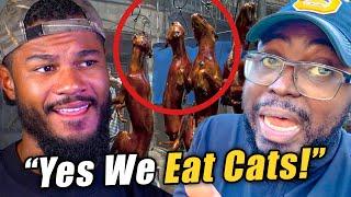 Real Haitains FROM HAITI talk about eating cats rumor