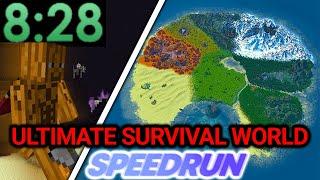 Speedrunning TrixyBlox Ultimate Survival World