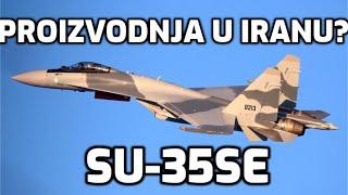 Proizvodnja borbenih aviona Su-35 u Iranu? Production of Su35 fighter jet in Iran?