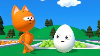 Eggs Colouring - Kote Kitty Games for Babies