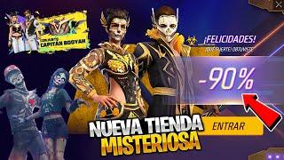 PROXIMA TIENDA MISTERIOSA DIA DE MUERTOS OCTUBRE FREE FIRE | PREMIOS TIENDA MISTERIOSA CUANDO SALE