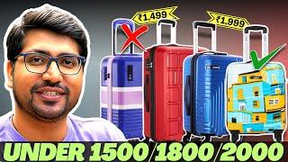 TOP 5Best Trolley Bag In India 2025Best Trolley Bags Under 2000Best Trolley Bags 2025 India