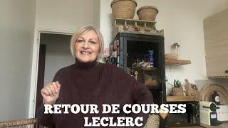 RETOUR DE COURSE LECLERC - MAMAN SOLO