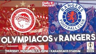 Olympiakos v Rangers live stream and TV details plus team news ahead of Europa League match