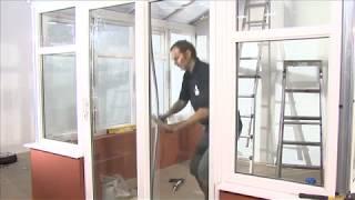 7b K2 installation - Patio door - Glazing the panels