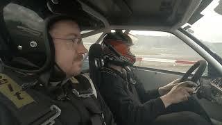 W124 mercedes drifting OM606 onboard