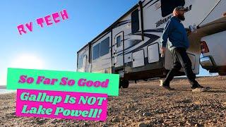 Travel Day 2 | NRVTA Mobile RV Tech Training | RVing to Athens Texas | Lot Docking In Gallup NM