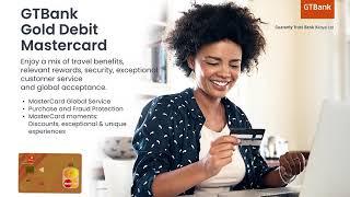 GTBank Gold Credit, Debit & Prepaid Mastercard